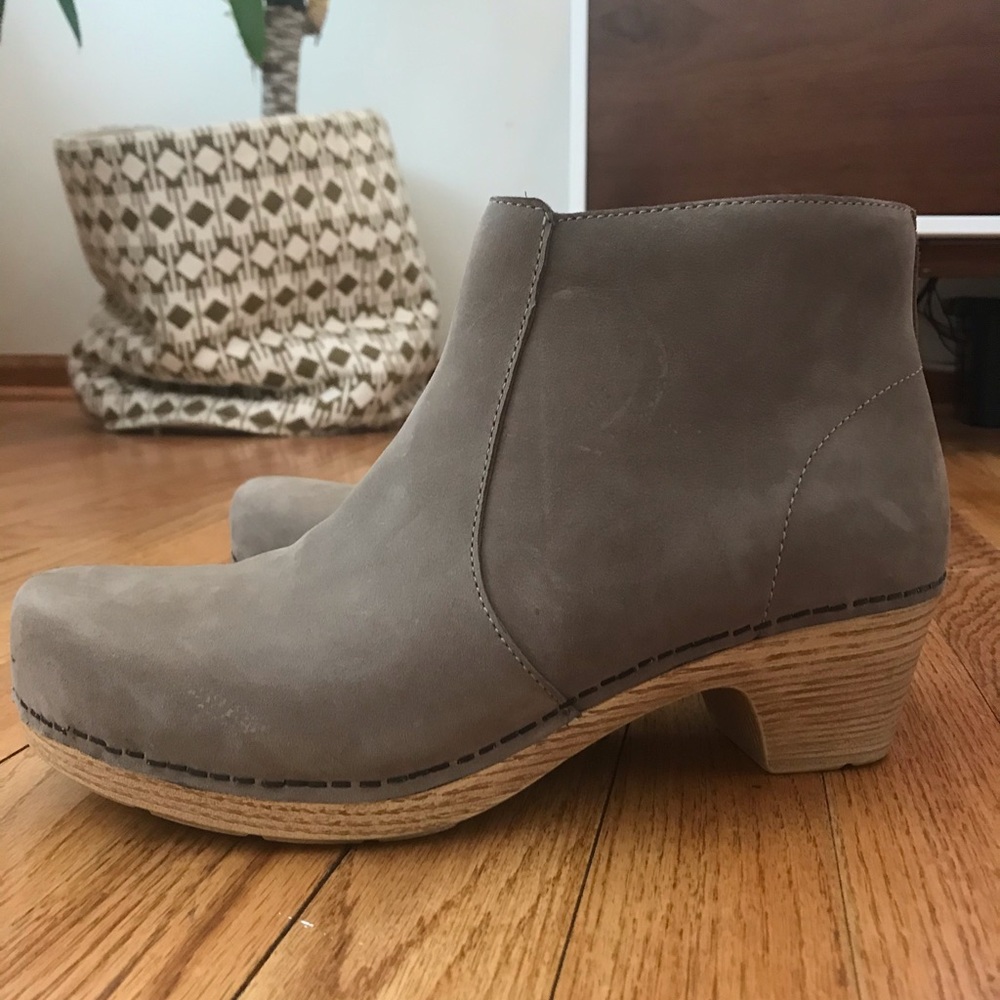 Dansko Maria clog bootie